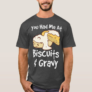 T-shirt Biscuits Biscuit Et Gravé