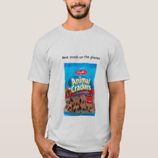 T-shirt biscuits d'animal de chololate