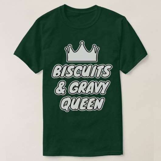 T-shirt Biscuits et Reine Gravie (Design devant)