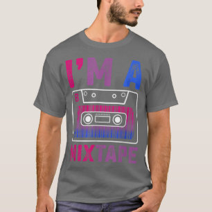 T-shirt Biseual Pride Drapeau Mitape Hommes Femmes Gay Les