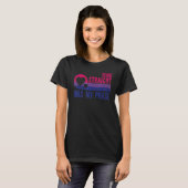 T-shirt Bisexual Bi Fierté Drapeau Être droit Était ma pha (Devant entier)