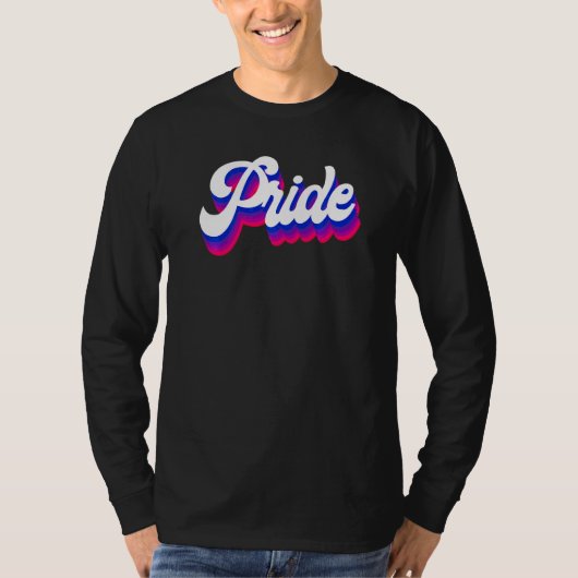 T-shirt Bisexual Bi Pride (Devant)