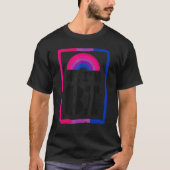 T-shirt Bisexual Bi Pride Drapeau Hi I'm Bi (Devant)