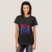 T-shirt Bisexual Bi Pride Drapeau Je suis comme Hamilton S (Devant entier)