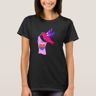 T-shirt Bisexual Bird Humid Bird Bi Pride LGBTQ Rainbow