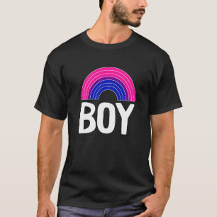 T-shirt Bisexual Boy Rainbow Lgbt Q Cool Subtle Bi Pride F