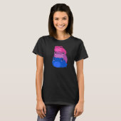 T-shirt Bisexual Drapeau Couleur Frog Subtle Bi Pride Lgbt (Devant entier)