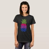 T-shirt Bisexual Pineapple Bi Pride LGBTQ Pineapple Pride (Devant entier)