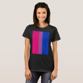 T-shirt Bisexual Pride Flag Rotated  For Bi People Who Lik (Devant entier)
