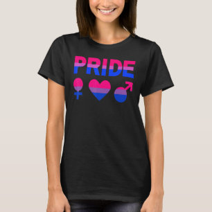 T-shirt Bisexual Pride Lgbtqia Love Support Bi Hommes Femm
