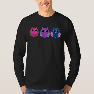 T-shirt Bisexual Pride Owl Bi LGBTQ  1