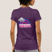 T-SHIRT BISEXUAL RAINBOW (Dos)