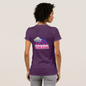T-SHIRT BISEXUAL RAINBOW (Dos entier)