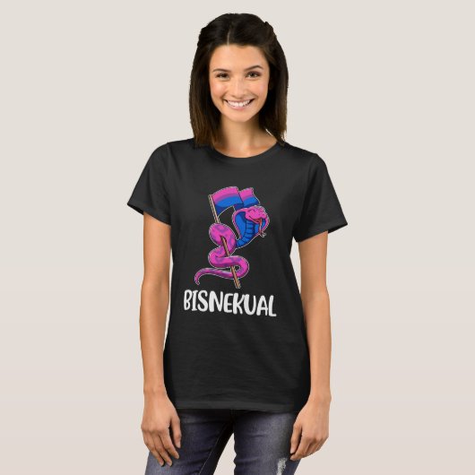 T-shirt Bisexual Snake (Devant entier)