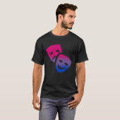 T-shirt Bisexual Subtle Bi Pride LGBTQ Theatre Theater and (Devant entier)
