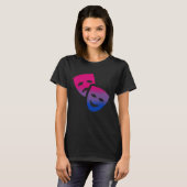 T-shirt Bisexual Subtle Bi Pride LGBTQ Theatre Theater and (Devant entier)