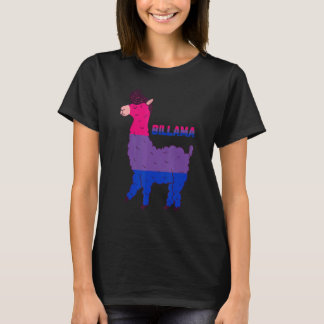 T-shirt Bisexuality Llama Bisexual Flag Bi LGBTQ Bisexual 