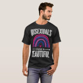 T-shirt Bisexuals Are Beautiful Bisexual Pride Bohemian Ra (Devant entier)