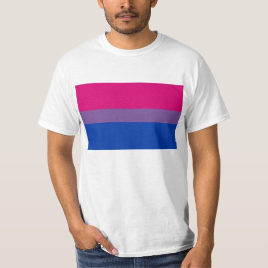 T-shirt bisexuel de fierté (Devant)