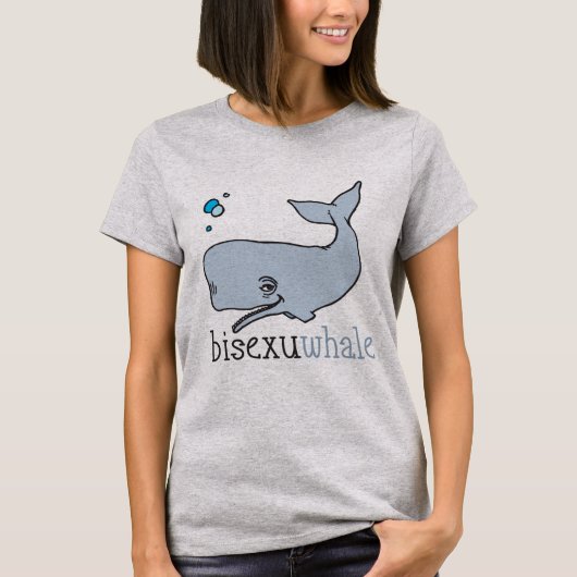 T-SHIRT BISEXUWHALE (Devant)