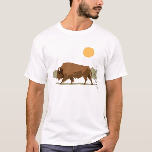 T-shirt Bison (Devant)