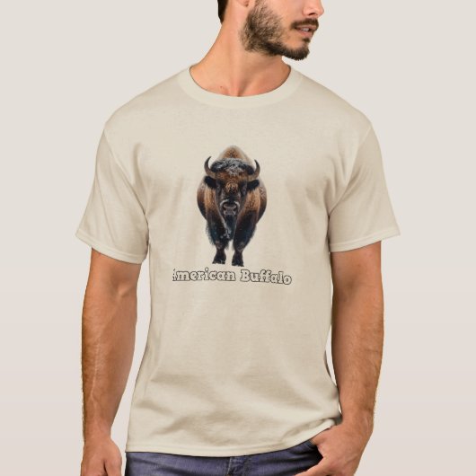 T-Shirt Bison Américain (Devant)
