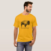 T-shirt Bison américain (Devant entier)