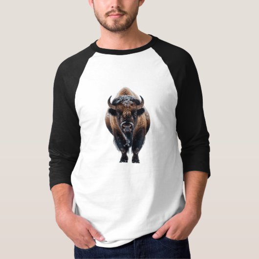 T-Shirt Bison Américain (Devant)