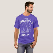 T-shirt Bison américain 2 (Devant entier)