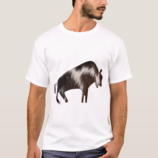 T-shirt Bison antique ou buffle préhistorique (Devant)