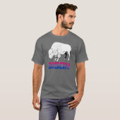 T-shirt Bison bisexuel (Devant entier)