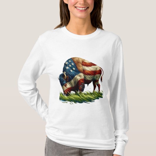 T-shirt Bison de Buffalo (Devant)