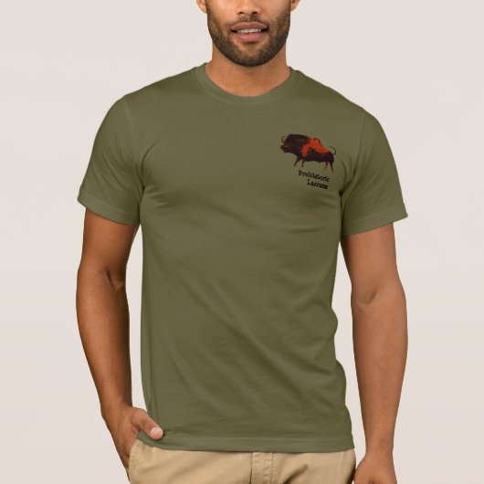 T-shirt Bison de Lascaux (Devant)