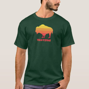 T-shirt Bison de Yellowstone