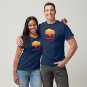 T-shirt Bison du Dakota du Sud (Unisexe)