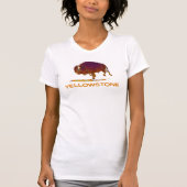 T-shirt Bison du parc national de Yellowstone (Devant)