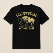 T-shirt Bison du parc national de Yellowstone