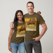 T-shirt bison européen (Unisexe)