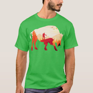 T-shirt Bison extérieur