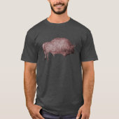 T-shirt Bison peint de Font de Gaume (Devant)