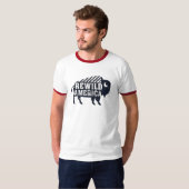 T-shirt Bison ReWild America (Devant entier)