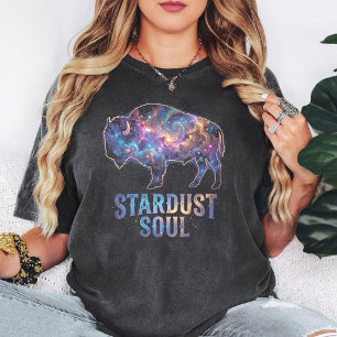 T-shirt Bison Stardust Soul Galaxie Art