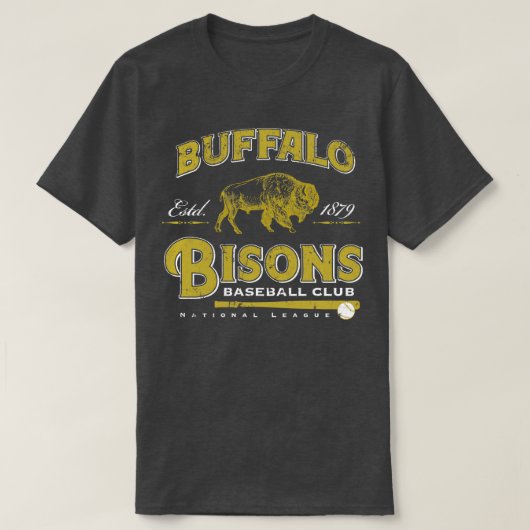 T-shirt Bisons de buffle (Design devant)