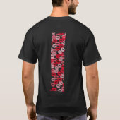 t-shirt Bisous Lettre I (Dos)