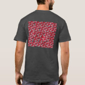 t-shirt Bisous Lettre M (Dos)