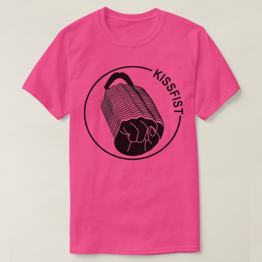 T-shirt Bissfist noir (Design devant)