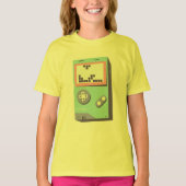T-shirt Bit GameBoy Built from Bricks (Devant)