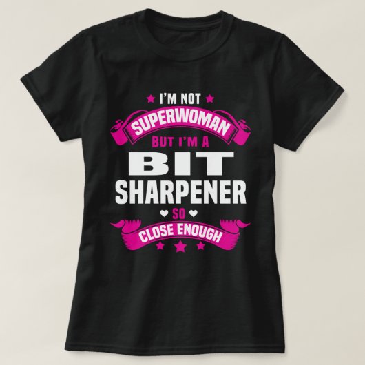 T-shirt Bit Sharpener (Design devant)