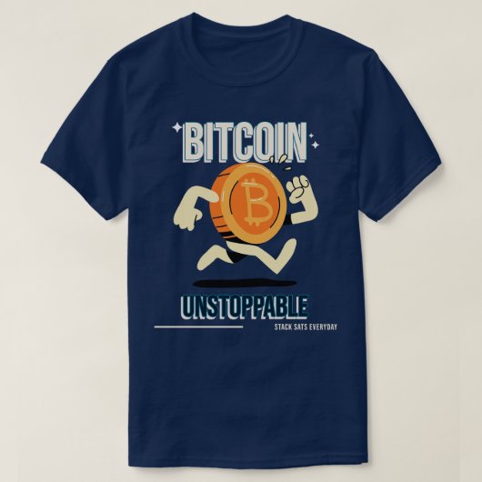 T-shirt Bitcoin 1 (Design devant)