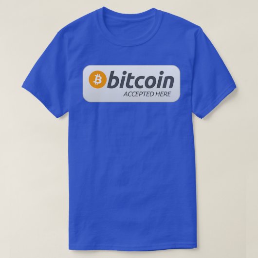 T-shirt Bitcoin À La Lune 1 (Design devant)